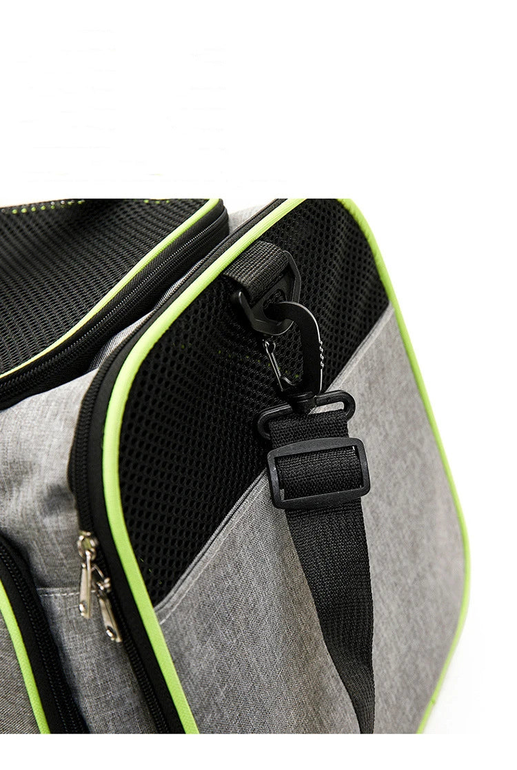 Pet Carrier Backpack – Portable Foldable Cat & Dog Travel Bag, Breathable Pet Transport Carrier for Outdoor Trips