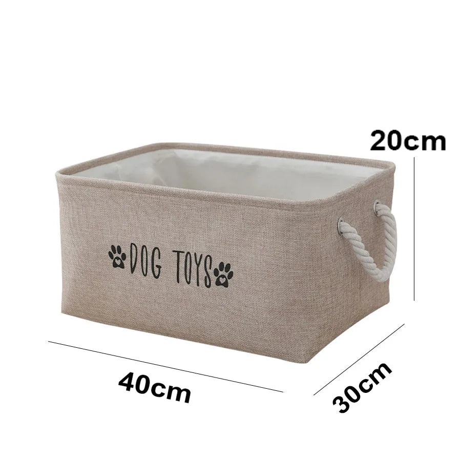 Multi-Purpose Storage Baskets – Dog & Cat Toy Basket