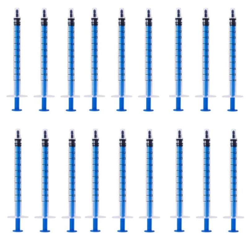 2-20Pcs Plastic Reusable Syringe (1ml-10ml) – Hydroponics, Measuring, Kitchen Tool