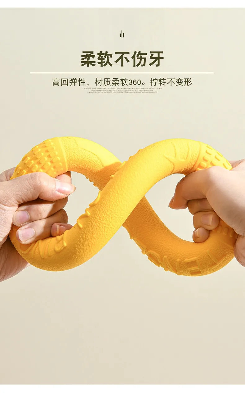 Dog Flying Disk Training Ring – Floating TPR Toy 🥏🐾