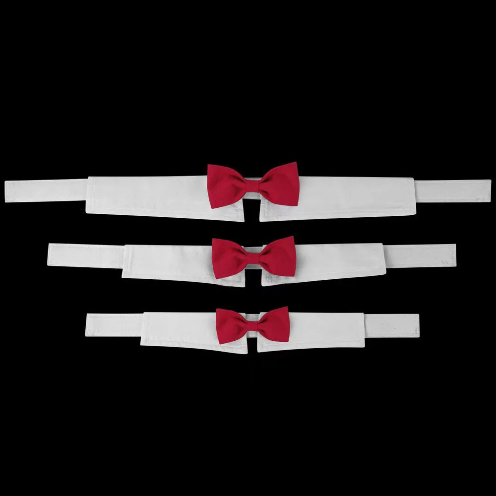🎩 Sucado Adjustable Dog & Cat Formal Necktie – Tuxedo Bow Tie Collar for Weddings, Parties & Holidays 🐾💐