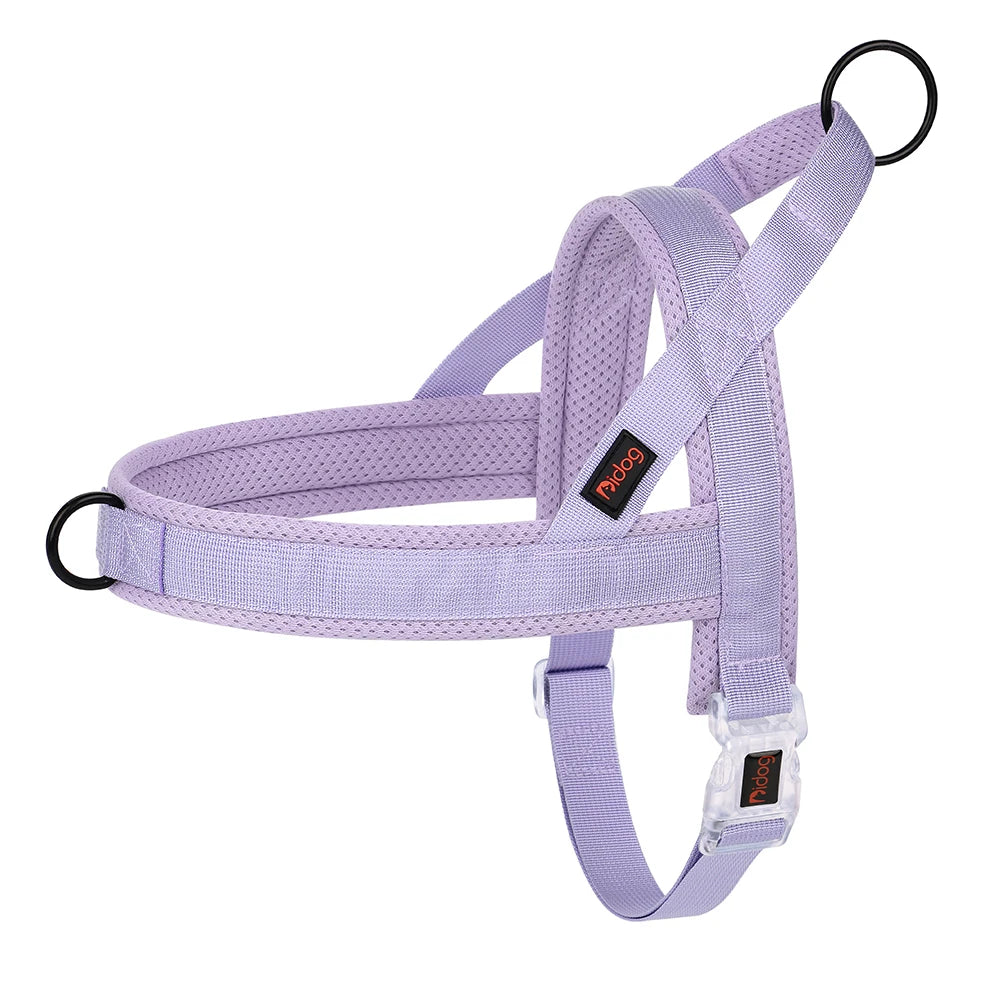 🐾 Soft No Pull Dog Harness – Padded Nylon Adjustable Vest
