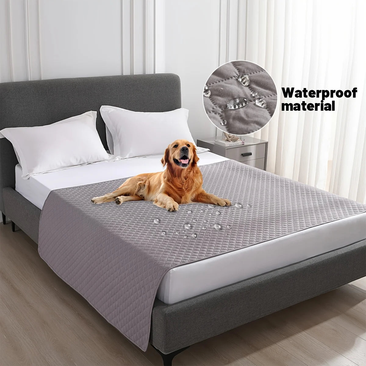 Anti-Leaking & Non-Slip Dog Bed Cover