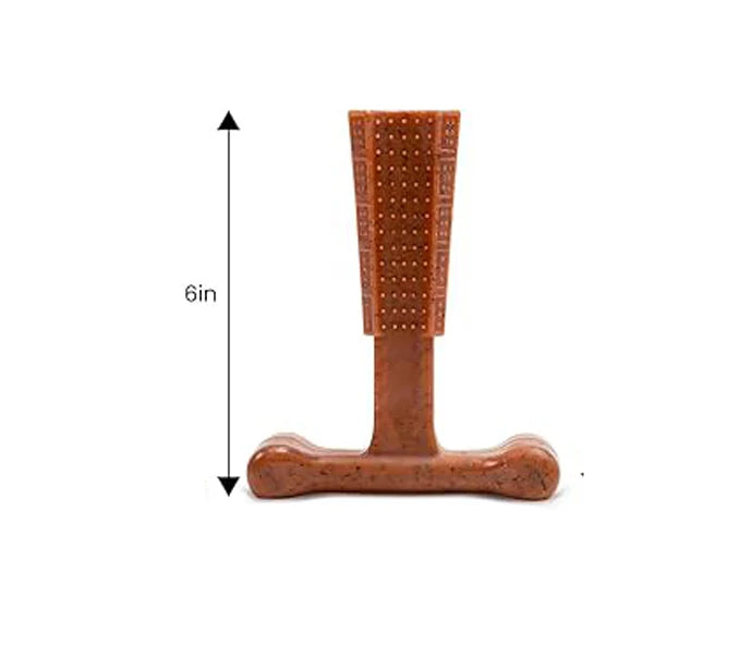 Durable Dog Chew Toys – Oral Care Teething Toy for Puppies & Mild Chewers, Teeth Cleaning Dental Toy