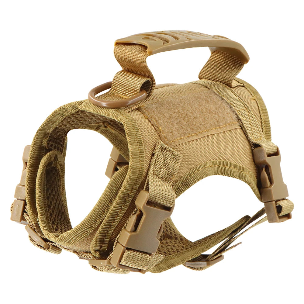 Tactical Cat Harness & Leash – Adjustable Vest for Cats, Kittens & Small Dogs