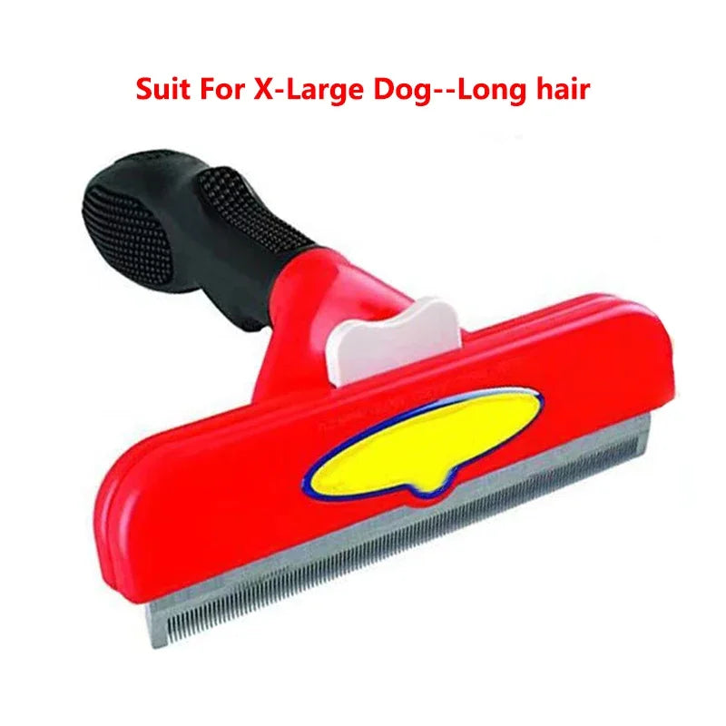 🐶 Dogs & Cats Hair Shedding Massage Comb – Pet Grooming Brush for Hair Removal & Massage