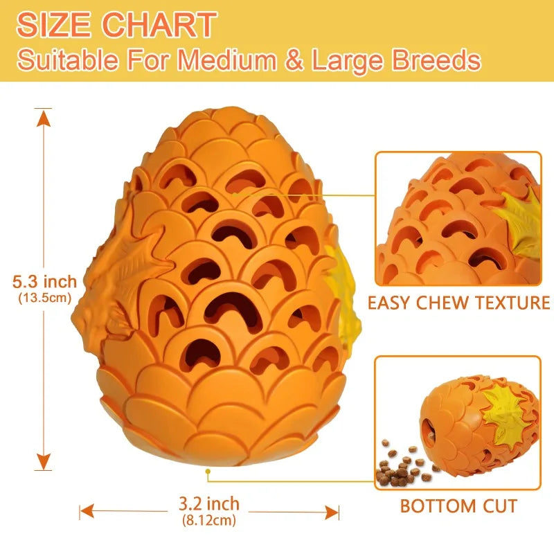 Dragon Egg Dog Chew Toy – Indestructible Dog Toy for Aggressive Chewers