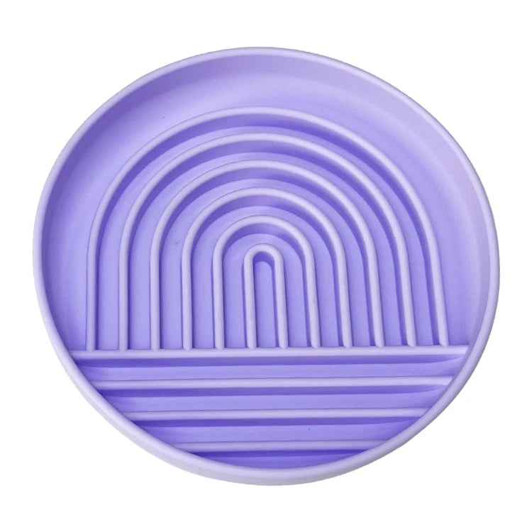 Slow Feeder Pet Bowl – Anti-Slip & Anti-Choking for Cats & Puppies 🐾🍽️