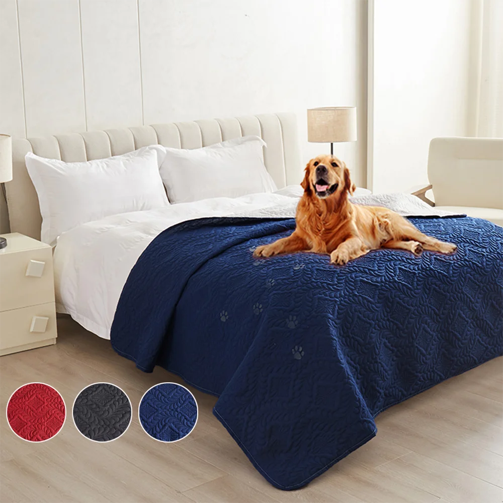 Anti-Leaking & Non-Slip Dog Bed Cover: