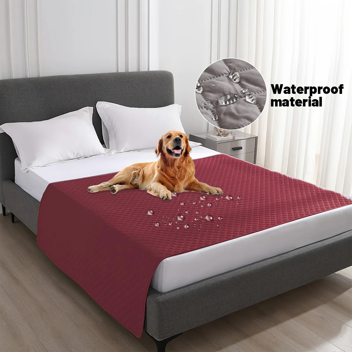 Anti-Leaking & Non-Slip Dog Bed Cover