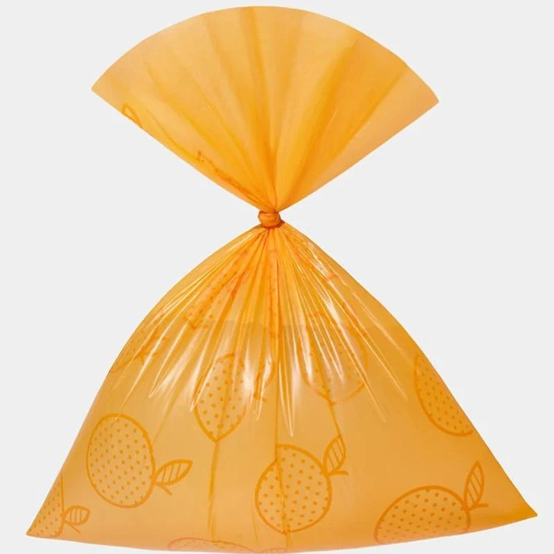 Orange Scented Dog Poop Bags – Degradable Waste Bags with Portable Dispenser for Dog Walking & Cleanup
