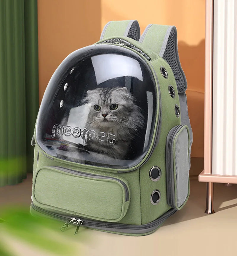 Travel Backpack for Cats Small Dogs Breathable