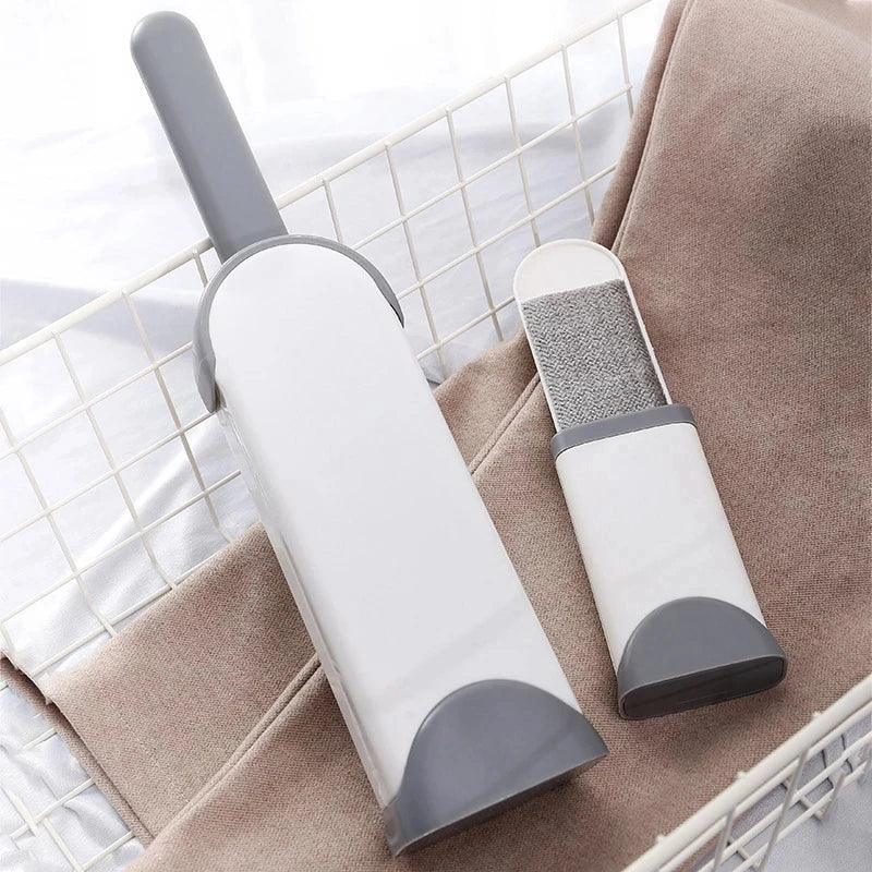 Reusable Pet Hair & Lint Remover 🐾 Manual Cleaning Brush