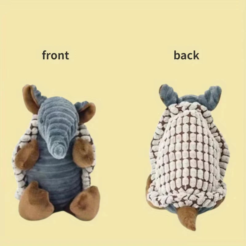 Pangolin Pet Toy – Squeaky Plush for Dogs & Cats, Teeth Cleaning