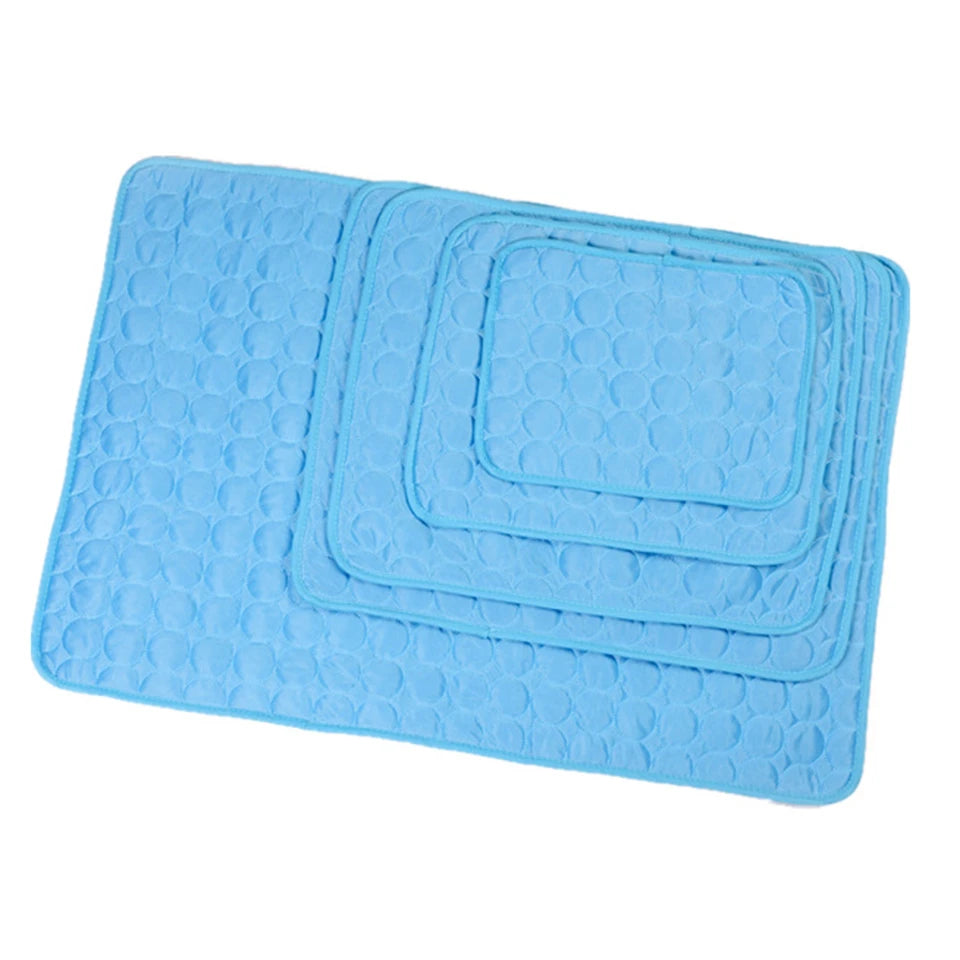 DualPet Cooling Pad for Dogs & Cats – Washable Summer Gel Ice Mat for Small to Large Pets, Cool Mattress Blanket