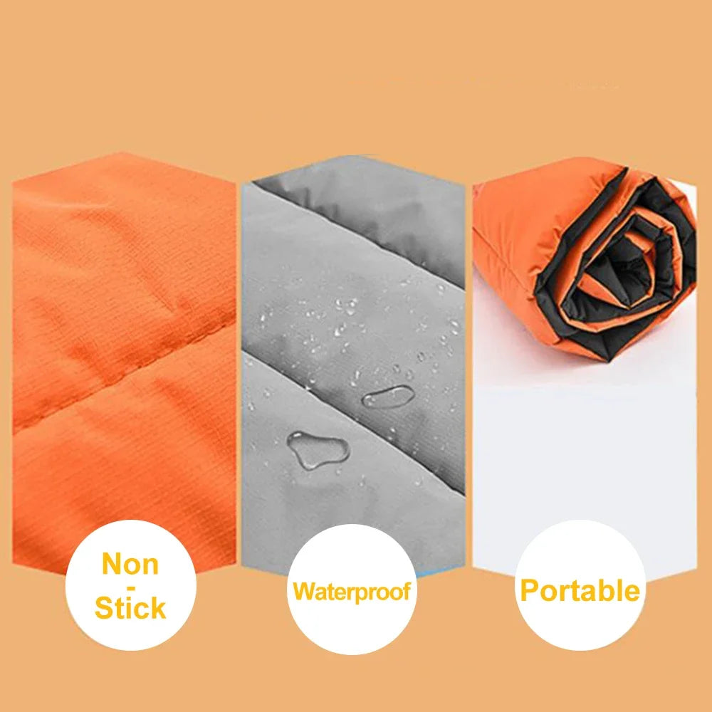 Portable Waterproof Pet Mat for Dogs & Cats – Outdoor Travel Bed with Storage Bag