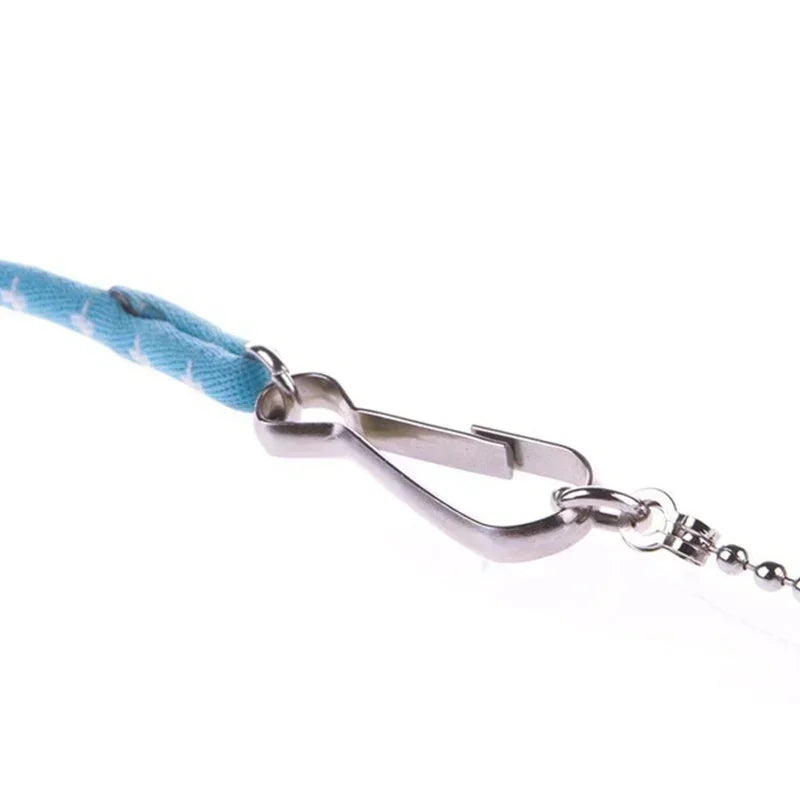 Adjustable Soft Strap Leash for Small Pets – Bird, Parrot, Hamster, Ferret, Rat, Guinea Pig