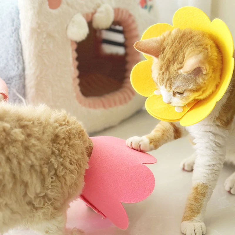 Pet Protective Collar Dog Neck Cone Recovery Cone Collar for Anti-Bite Lick Surgery Wound Healing Cat Dogs