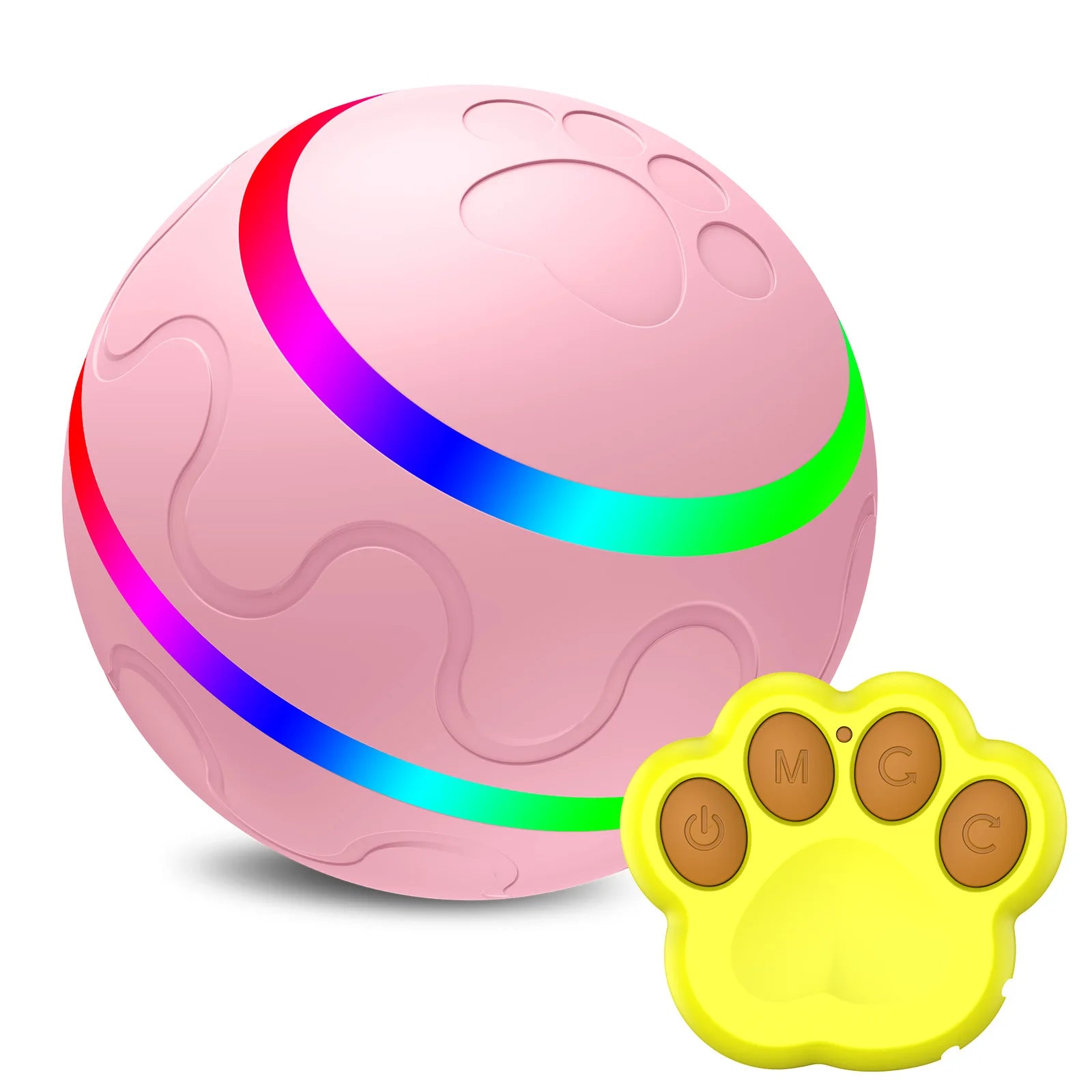 Interactive Dog Toy Ball with Remote Control, Active Rolling Ball for Dogs,Wicked Ball for Small Medium Large Dogs  pet toys
