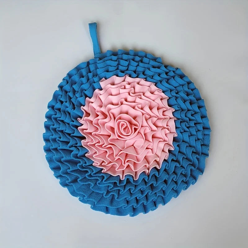 Dog Snuffle Mat – Brain-Stimulating Slow Feeder for Dogs, Anxiety Relief & Boredom Buster