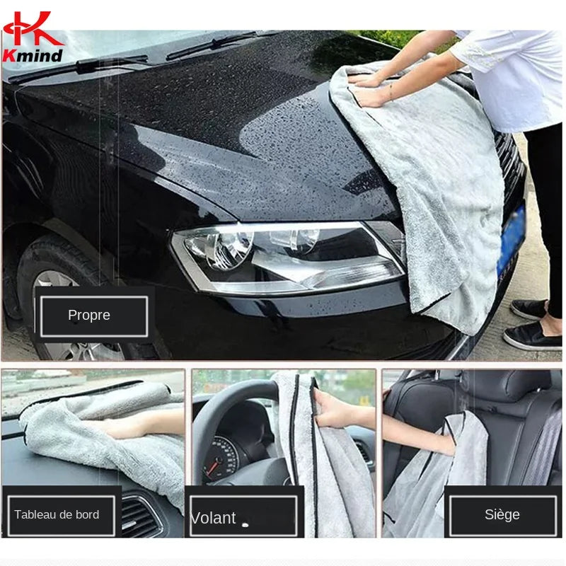 Microfiber Car Wash Towel – Fast-Drying, Extra Soft Auto Detailing Cloth