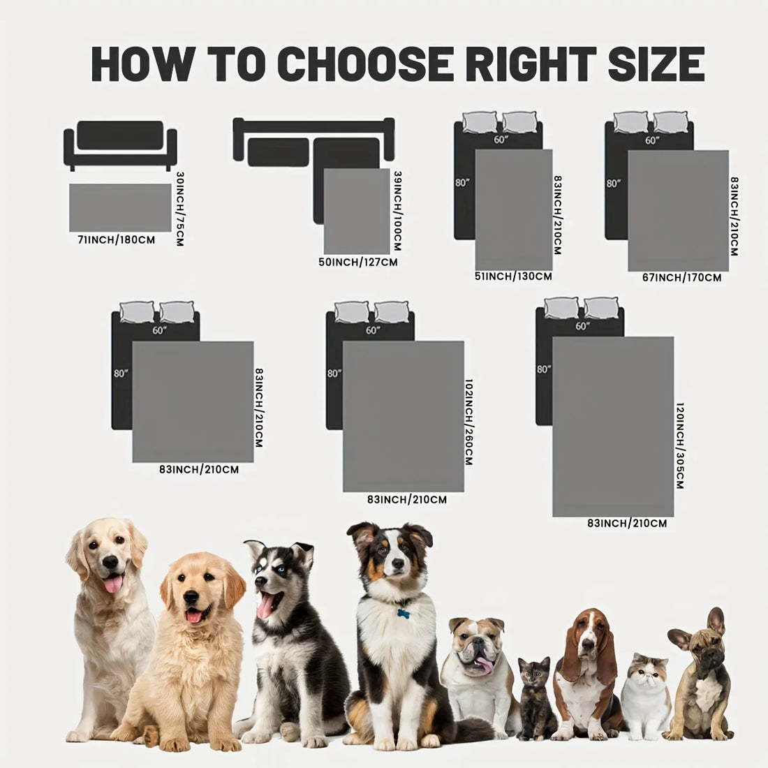 Anti-Leaking & Non-Slip Dog Bed Cover