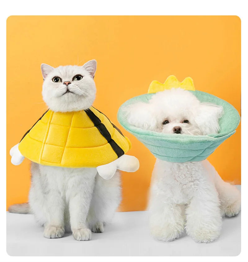 🩺 Pet Elizabethan Collar – Soft Recovery Cone for Cats & Small Dogs 🐶🐱