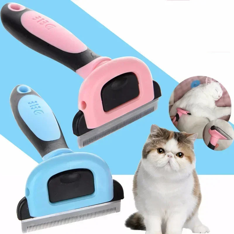 Pet Grooming Comb Set – Detachable Hair Remover & Trimmer Attachments for Cats & Dogs