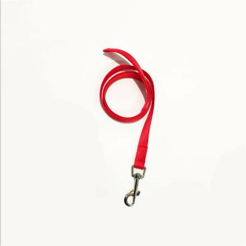 🌈 7-Color Nylon Dog Leash – Durable Training Lead for Daily Walking (1.5cm Width)