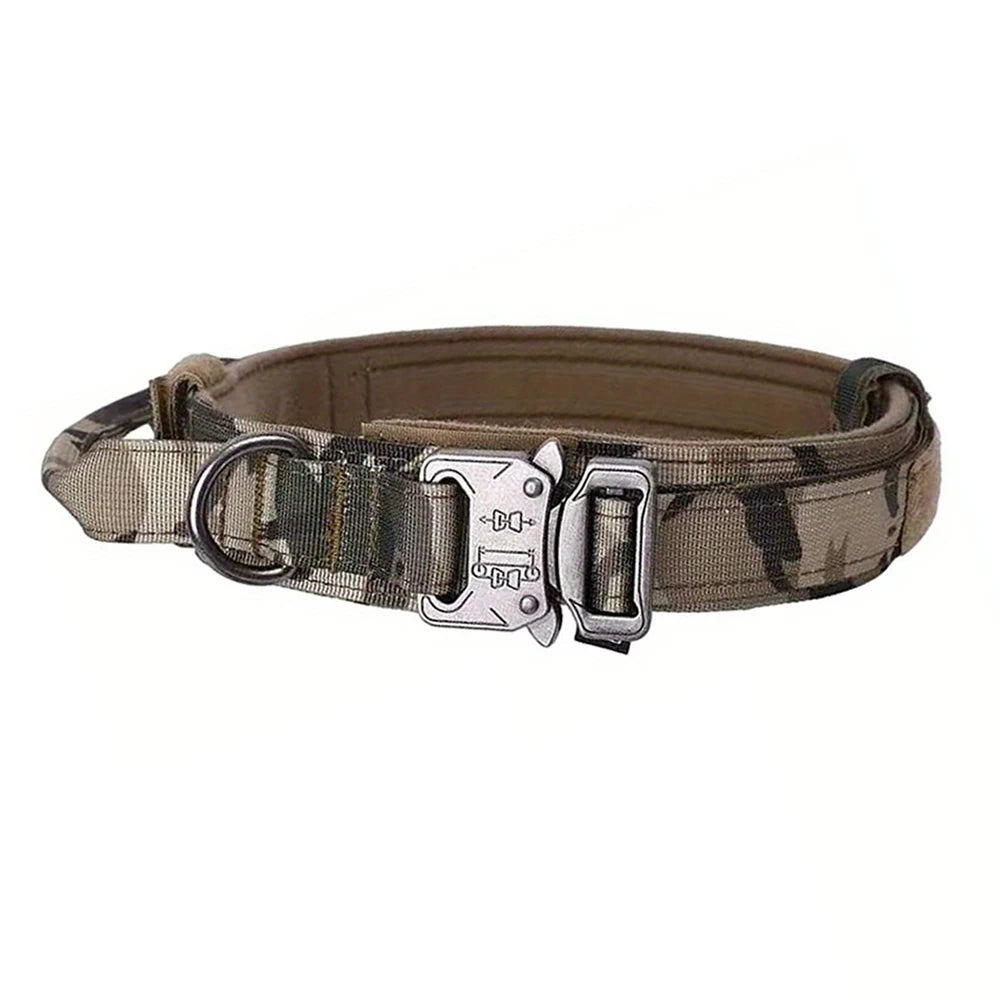 Tactical Dog Harness, Leash & Collar Set – Adjustable Military Pet Vest for Medium & Large Dogs