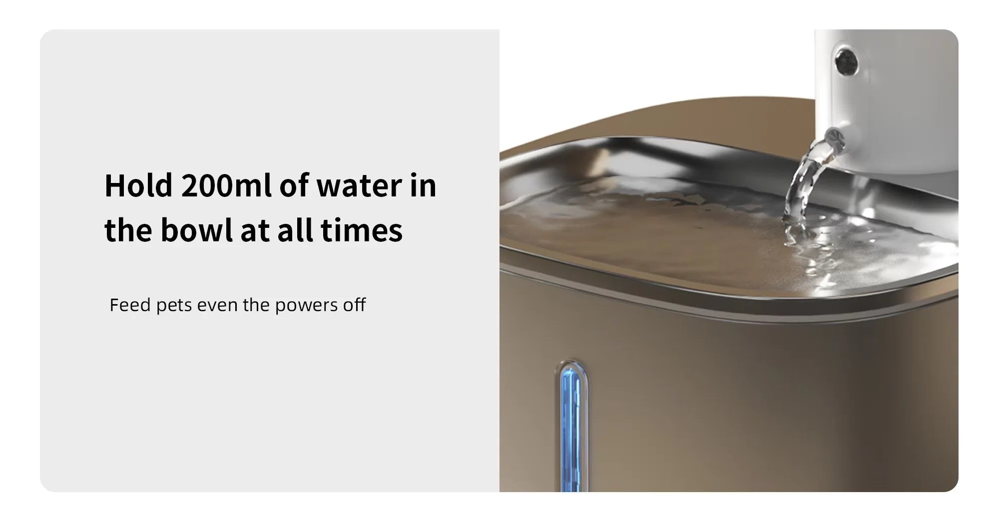 🐾 3.2L Wireless Stainless Steel Cat Water Fountain – Rechargeable with Infrared Sensor & 3 Modes