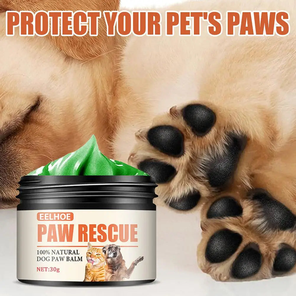 Pet Paw Cream Dog Cat Paw Cleaner Kitten Foot Washer Foot Cleaning Protection Moisturizer Pet Supplies Dry Healthy Care Balm 30g