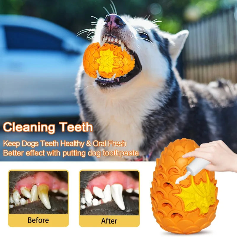 Dragon Egg Dog Chew Toy – Indestructible Dog Toy for Aggressive Chewers