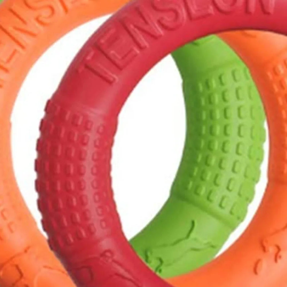 Floating Dog Training Ring – Chew-Resistant Water Toy for Small Dogs