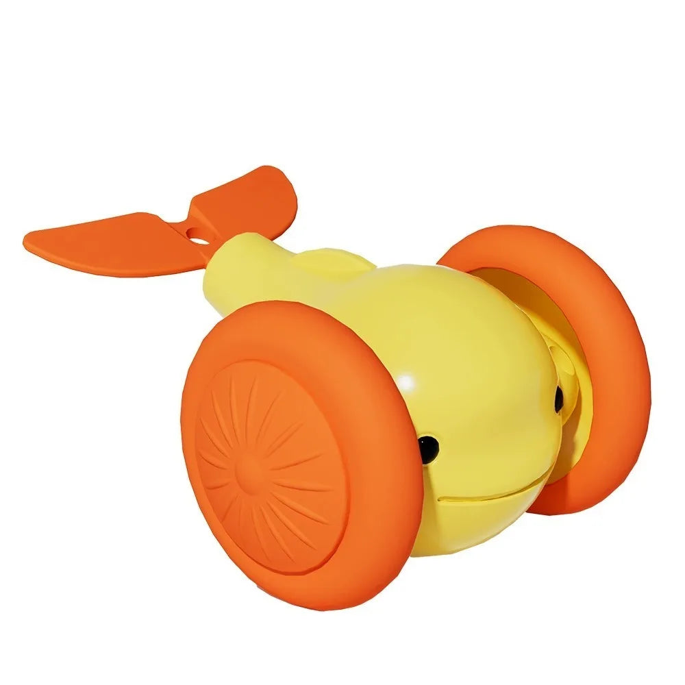 Interactive Electric Whale Cat Toy – Automatic Teaser Car with Obstacle Avoidance for Kittens