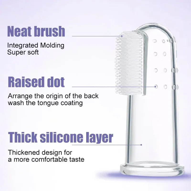 Silicone Soft Pet Finger Cuff Toothbrush