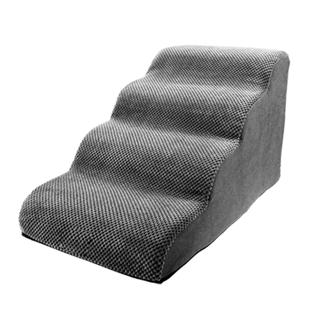 Curved Pet Ramp Stairs – Corduroy Steps for Small Dogs & Cats