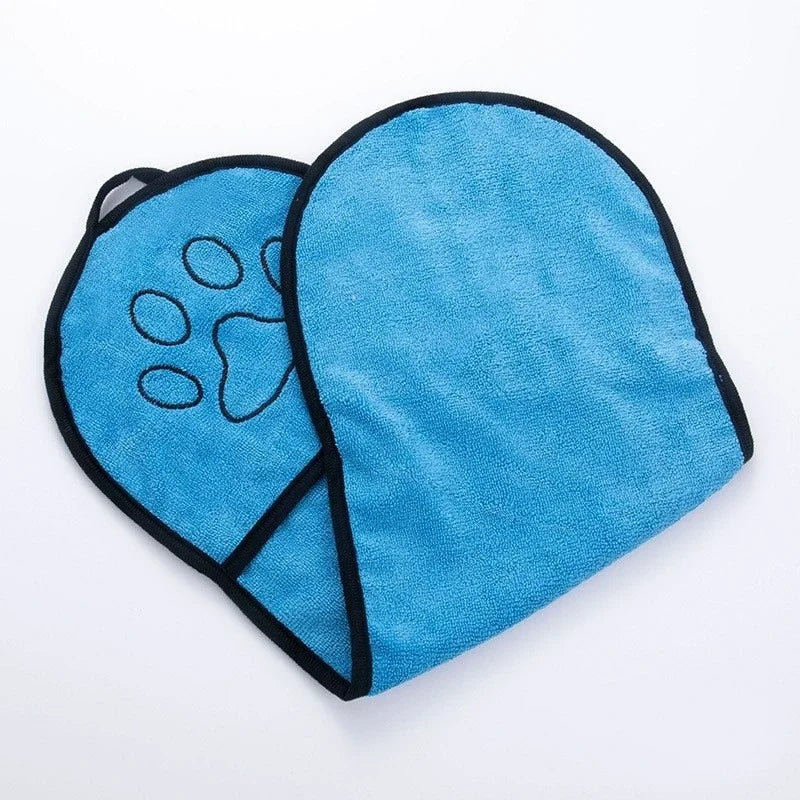 Super Absorbent Quick-Dry Pet Bath Towel – Large Towel for Dogs & Cats