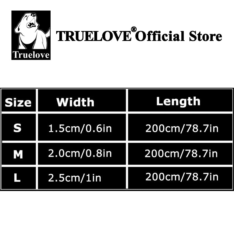 Truelove 7-in-1 Adjustable Multi-Function Dog Leash – Hands-Free, Reflective Training Lead for Walking 1 or 2 Dogs