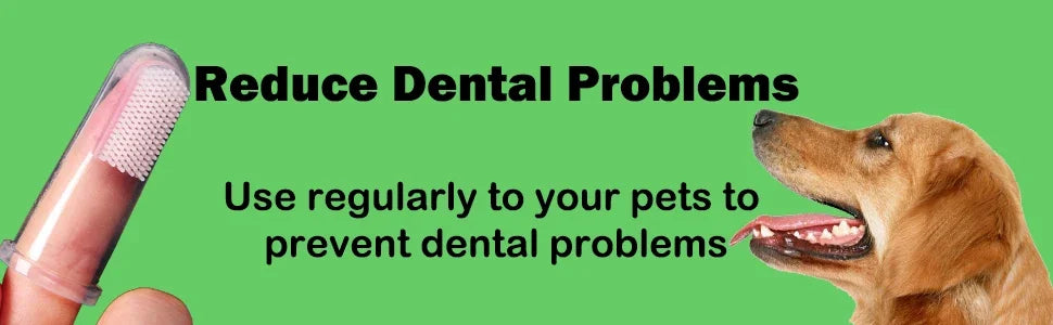 Silicone Soft Pet Finger Cuff Toothbrush