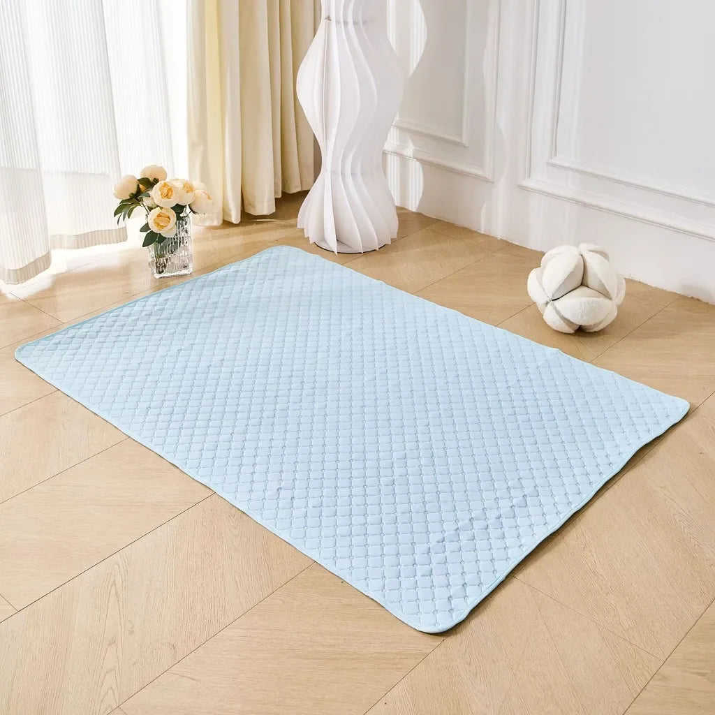 Waterproof Ice Silk Cooling Pet Pad – Breathable Chill Mat for Dogs & Cats in Hot Weather