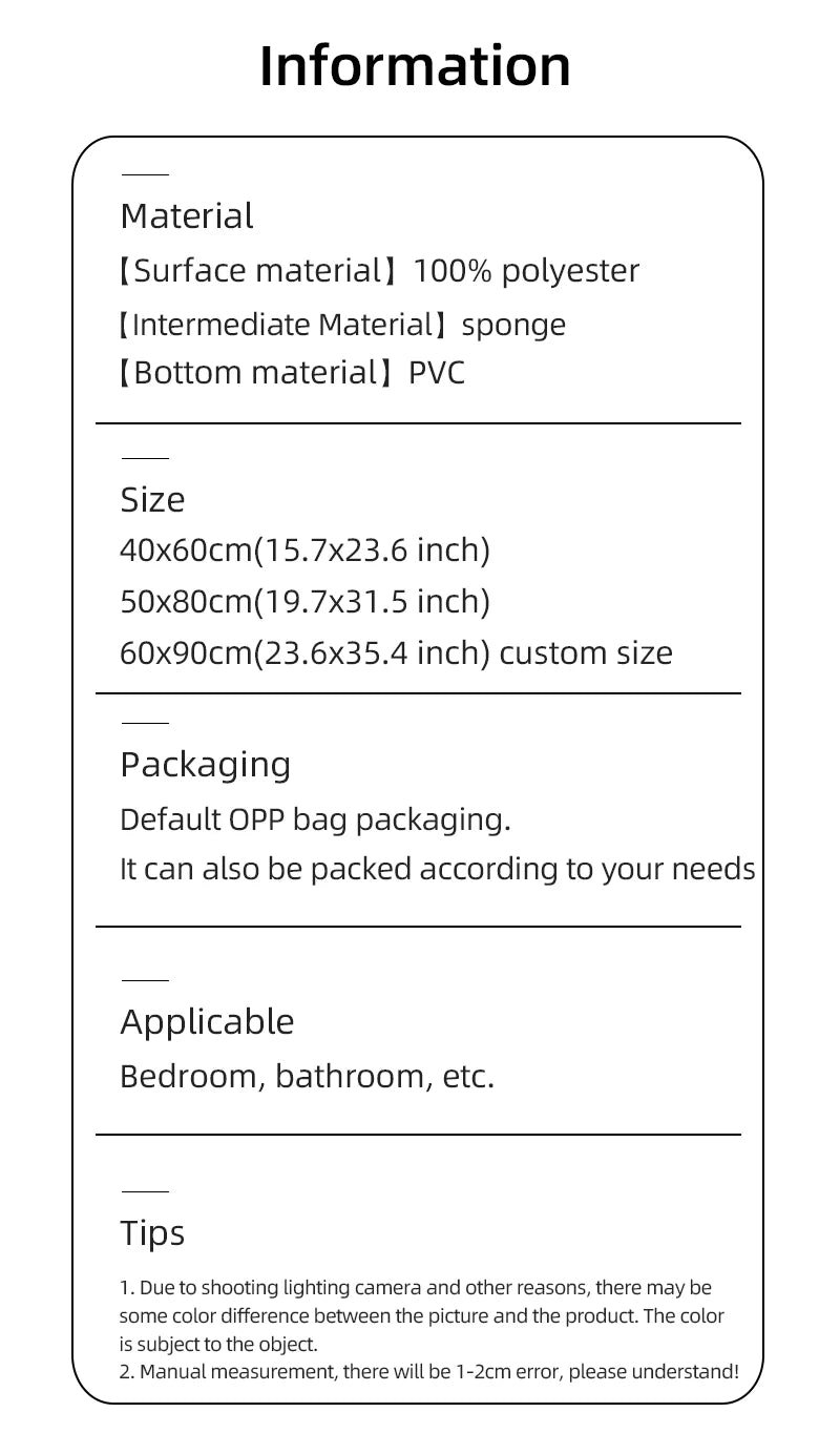 Chenille Plush Pet Mat – Soft Absorbent Dog & Cat Bed Pad, Cozy Seat Cushion for Crates, Bathroom & Pet Lounging