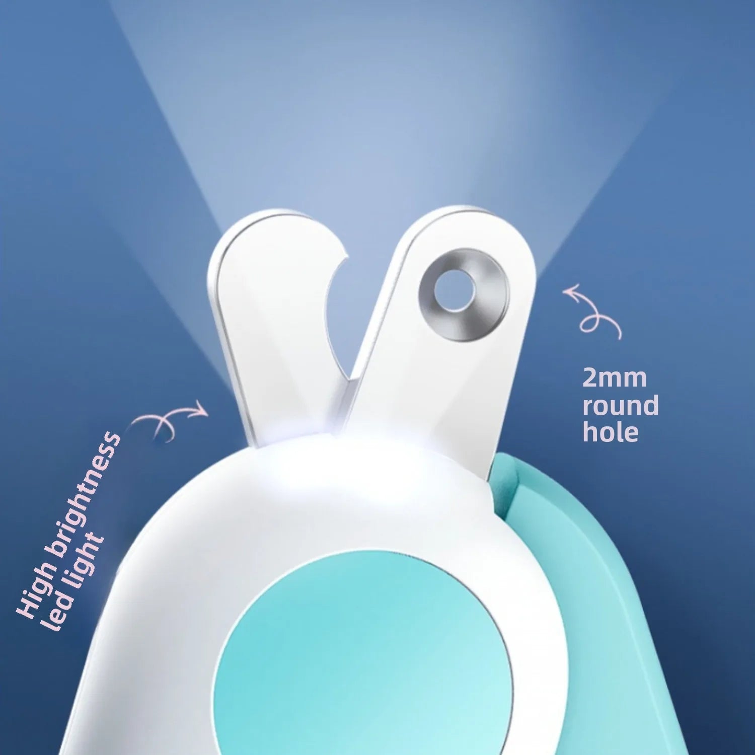 💡 LED Illuminate Blood Line Pet Nail Clippers – Safe, Precise Grooming for Dogs & Cats