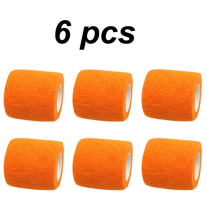 6pcs Disposable Pet Foot Covers – Self-Adhesive Dirty Feet Protection for Cats & Dogs, Elastic Outing Bandage Boots