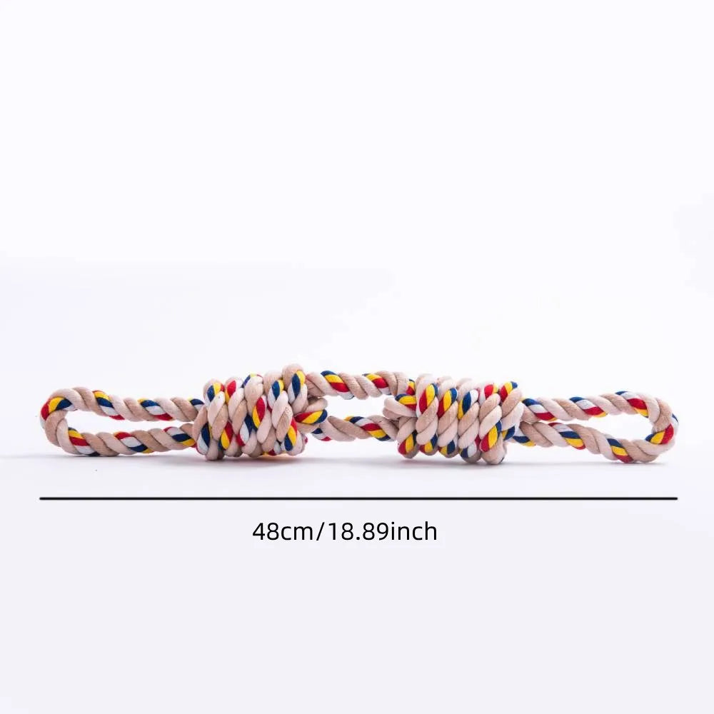 Indestructible Cotton Rope Toy for Medium & Large Dogs 🐶