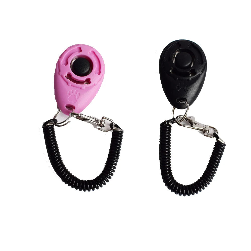 2-Pack Dog Training Clicker with Wrist Strap – Lightweight, Durable, Easy-to-Use Pet Clicker for Dogs, Cats, Birds & Horses