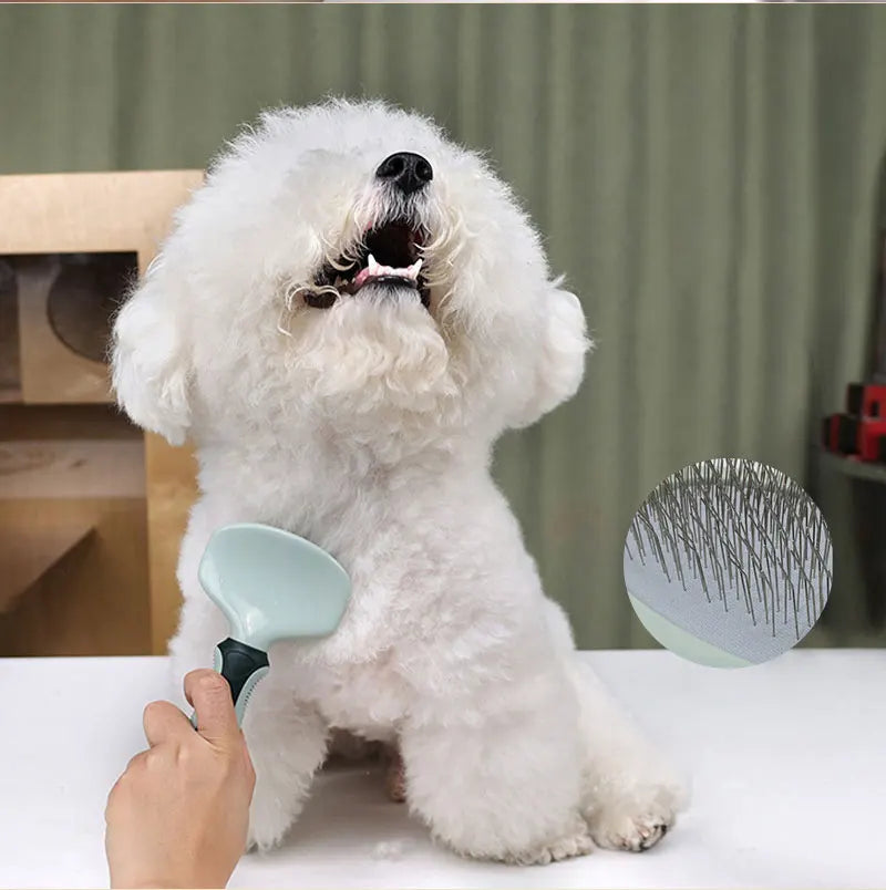 🐾 8-in-1 Dog & Cat Grooming Comb Set – All-in-One Pet Cleaning & Hair Removal Brush Kit