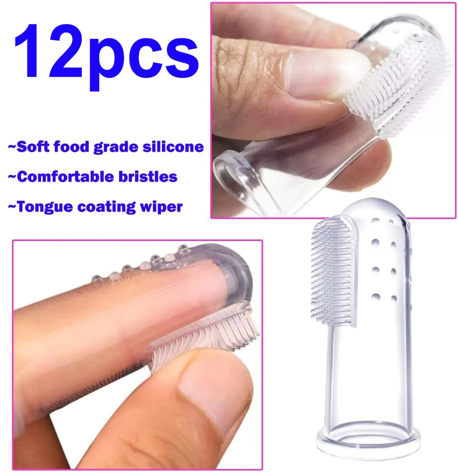 Silicone Soft Pet Finger Cuff Toothbrush