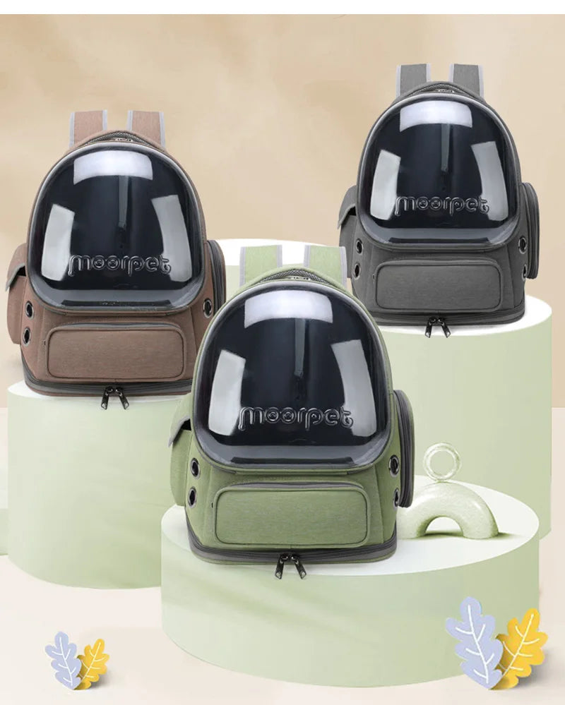 Travel Backpack for Cats Small Dogs Breathable