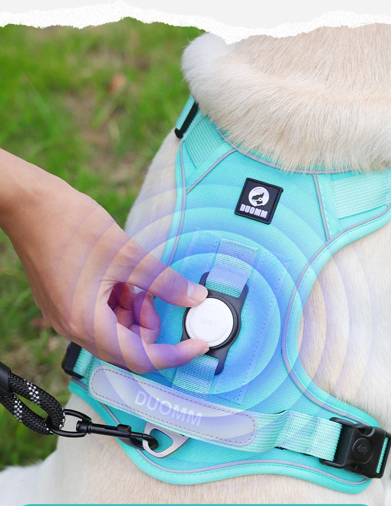 🐶 Anti-Pull Dog Harness – Reflective, Escape-Proof, Adjustable Chest Strap for Large & Medium Dogs